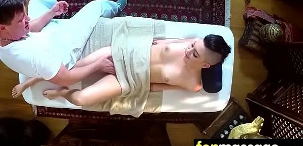  Gorgeous masseuse explores the body of a sexy lesbian beauty 20